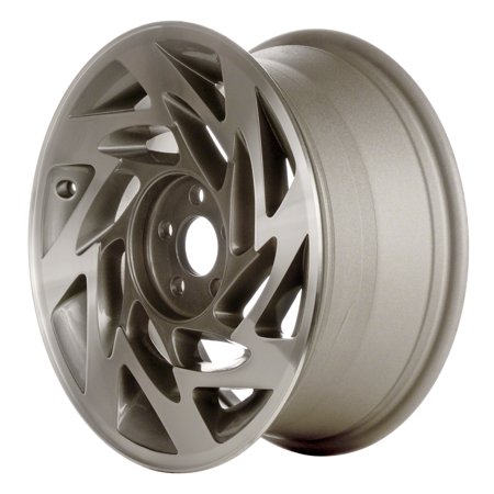 16 X 7 Reconditioned OEM Aluminum Alloy Wheel  Charcoal  Fits 1994-1996 Chevrolet Beretta