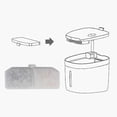 thumbnail image 5 of Cat Water Fountain Filter 10 Pack Fountain Filter Replacement Activated Carbon Pet Rectangular Water Circulation Filter Element, 5 of 5