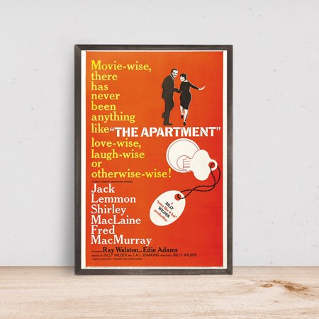 POSTER THE APARTMENT Movie Poster, Room Decor, Home Decor, Art Poster for Gift-UNFRAMED