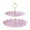 Pink, variant on HOMBOTI Cake Display Stand for Party 2 Tier Dessert Cupcake Stand Cake Plate Display for Baking Gifts Dessert Table Display for Party, Wedding, Birthday