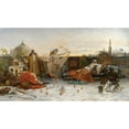 thumbnail image 3 of Enric Serra Auqué 14x10 Black Modern Framed Museum Art Print Titled - On the Terrace (1882), 3 of 5
