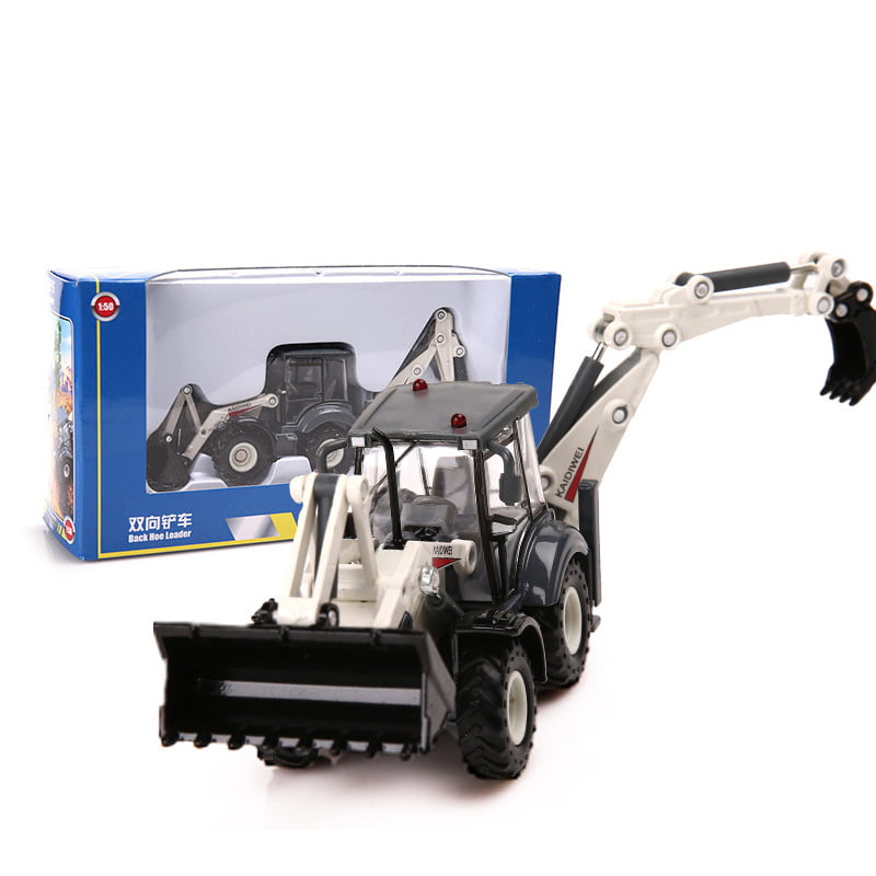 Details about   Diecast Excavator Bulldozer Truck 1:50 4 Wheel Shovel Forklift Loader Model Toy 