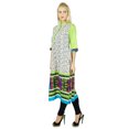 thumbnail image 2 of Bimba Women Ethnic Cotton custom Kurti Indian Traditional 3/4th Sleeve Long Blouse, 2 of 7