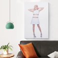 thumbnail image 4 of PPHAOSHO Carly Rae Jepsen Canadian Poster frameless Painting Canvas Wall Posters Art Picture Print Modern Home Decor 20x30inch, 4 of 7