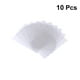 thumbnail image 4 of 10 piezas de película de plástico transparente lámina de plástico de PVC conveniente tira de aislamiento para ventana de casa, 4 of 5