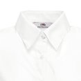 thumbnail image 2 of Fruit Of The Loom- Camisa de manga corta de popelina para mujer (Blanco), 2 of 2