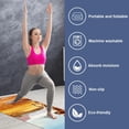 thumbnail image 2 of Kangaroo Yoga Towels with Storage Bag, 72.8"x26.8", Suitable for Yoga, Pilates, Fitness, etc. - Yoga Towel, Yoga Mat Towel, 2 of 6