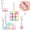 6 Pcs, variant on 6 Pcs Keyboard Stress Relief Keychain,Portable Keycap Toy,Anxiety Toy Backpack Charm Present for Adult
