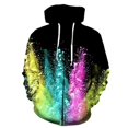 thumbnail image 1 of Sudadera con capucha con estampado de teñido anudado para hombre y mujer, suéter con cremallera, estilo hip hop, informal, 3D, 1 of 6