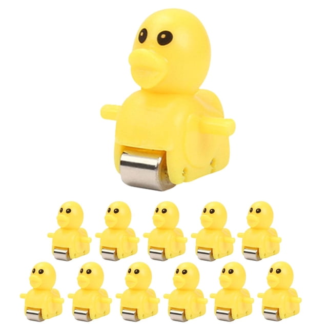Bewildely Accesorios de juguete para montaña rusa, lindas pistas eléctricas, piezas de juego para niños y niñas, 6 piezas de cerdo Juguetes Educativos 12 piezas de pato 2.5 x 2.5 cm
