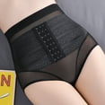 thumbnail image 5 of Itsame Lingerie Underpants for Womens Panties Lift Buttocks Breathable Mesh Gauze Breathable Underwear Black Size L, 5 of 5