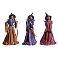 thumbnail image 5 of Halloween Decorations, 31.5inch Animated Witches with LED Eyes, Touch and Sound Activated, Haunted House Witch Props for Indoor, Outdoor, Halloween Party Supplies, 5 of 5