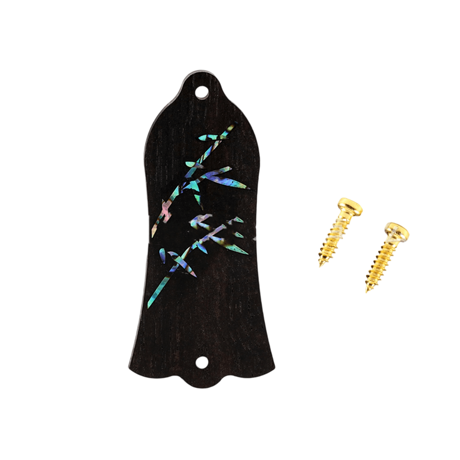 Electric Guitar Trusses Rod Cover Bells Shape 2 Holes Decorative Protections Case Guitar Replacement Part Enduring