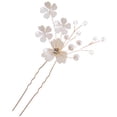 thumbnail image 1 of KAKOWELY Horquilla para el pelo de novia, flor, tenedor para el pelo, palito para moños, accesorios para el cabello para niñas, 1 of 5