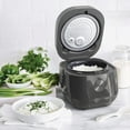 thumbnail image 5 of GreenPan Carb Reducing Electric Rice Cooker, 4 Cups Uncooked, Toxin-Free Ceramic Nonstick, Black, 5 of 9