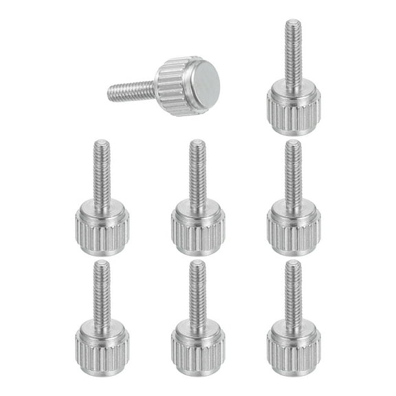 8 Pcs M2 x 8mm Knurled Thumb Screws, Vernier Calipers Locking Screws Bolt
