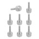 thumbnail image 1 of 8 Pcs Tornillos de Pulgar Estriados M2 x 8mm, Tornillos de Bloqueo para Calibradores Vernier, 1 of 7