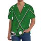thumbnail image 1 of Fotbe Golf Sport Club Camisa Estampada de Manga Corta para Hombre, Casual de Verano, Estilo Playero, Sin Arrugas-4X-Large, 1 of 5
