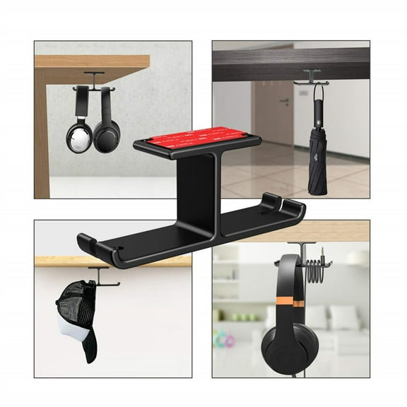 Universal Aluminum Earphone Holder Earphone Headset Hanger Earphone Desk Display Stand Shelf Hanger Support Brackets