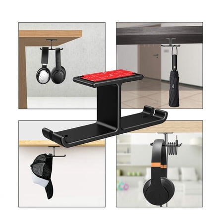 Universal Aluminum Earphone Holder Earphone Headset Hanger Earphone Desk Display Stand Shelf Hanger Support Brackets price history on PriceWatchPro