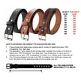 thumbnail image 2 of 1791 Gunleather Gun Belt 01 w/ American Heavy Native Steerhide, Size 36/40, Vint, 2 of 2