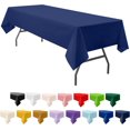 thumbnail image 1 of y 3-Pack Premium Plastic Deep Navy Blue Tablecloth Disposable 54 x 108 Inch. Rectangle Table Cover Party Marine Midnight Blue Table Cloths for Parties Birthday Wedding Picnic Banquet, 1 of 5