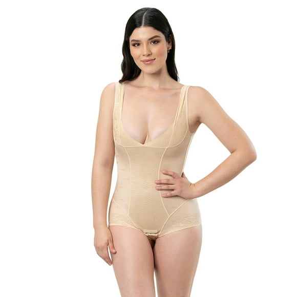Faja Moldeadora Adda Lingerie Modelo Mireya, Estilo completo senos libres, Color beige