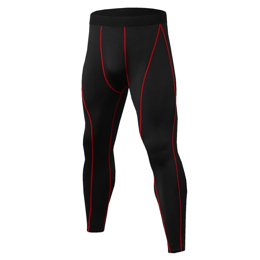 OGLCCG Men's Compression Pants Cool Dry Active Athletic Workout Running
