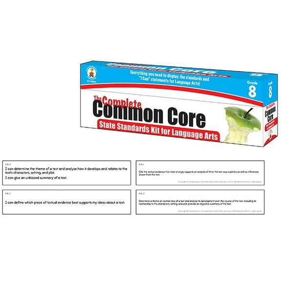 The Complete Common Core State Standards Kit for Language Arts, Grade 8 (Other)