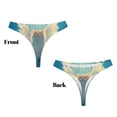 thumbnail image 3 of Balery Sunshine Cute Winged Cat Tangas de Algodón para Mujer con Estampado – Ropa Interior Sexy, Transpirable, G-string-3X-Large, 3 of 6
