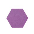 thumbnail image 1 of Bewildely Colorido hexágono tablero de mensajes decoración de pared engrosado corcho tablones de anuncios pizarra borrable dormitorio guardería adornos Decoración del hogar Púrpura claro Bewildely HA075135-11, 1 of 6