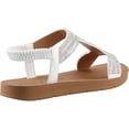 thumbnail image 3 of Sandalia Mujer ARIA BY EH! Casual Piso plateado 24, 3 of 4