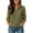 Army Green, variant on Womens Half Zip Sweater for Women Pullover Long Sleeve Cable Knit Sweater Dressy Casual Solid Color Fall Sweater