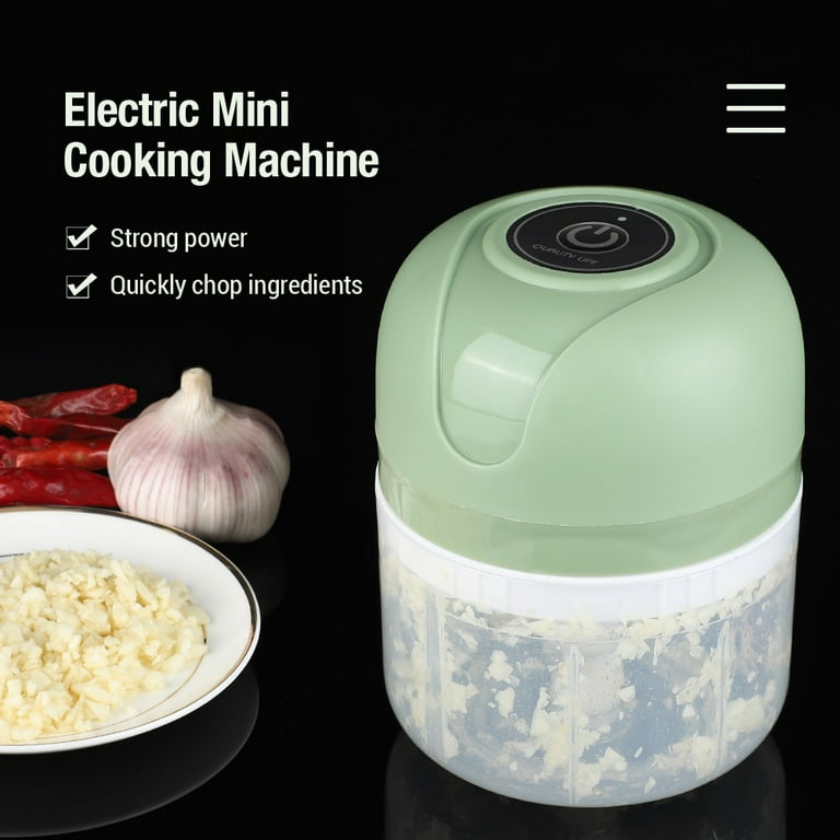 Electric Kitchen Food Chopper Mini Garlic Masher crusher USB