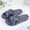 Grey, variant on Men's Non-Slip Slippers Suitable for Home, Shower & Outdoor - - /Outdoor Wearable Bath with PVC Sole, Cushioned & - - Trendy One-Word Slippers for Bathroom, Poolside, (Random Color/)