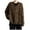 Coffee, variant on HCYSFG Womens Side Tie Cardigan Sweater V Neck Button Front Long Sleeve Loose Fit Textured Knit Casual Everyday Layering Tops