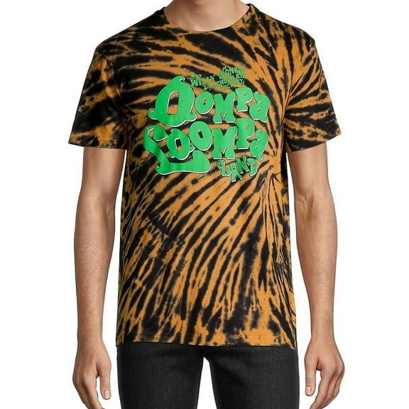 Elevenparis Mens Oompa Loompa Land Graphic T-Shirt, Multicoloured, X-Large