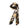 thumbnail image 6 of KISS Colors & Care Silky Satin Edge Scarf, Premium Quality, Luxury, 60" x 4", 6 of 8
