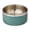 Green, variant on Vibrant Life Medium 4-Cup Stainless Steel Double-Wall Pet Bowl, Sage