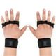 thumbnail image 3 of Un par de guantes de pulsera negros de 4 dedos antideslizantes y antishock levantamiento de pesas guantes de fitness de pulsera l, 3 of 10