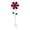 🔥 Pink_New#801, variant on Metal Garden Flower Stake Decoration for Yard, Spinning Windmill Outdoor Patio Lawn Ornament, Iron Ground Insert Landscaping Decor