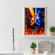 thumbnail image 3 of Diamante pintura 5D taladro redondo completo mosaico DIY llama pareja Kit decoración de pared Hugtrwg Para estrenar, 3 of 9