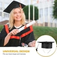 thumbnail image 2 of Graduation Cap Headband—2025 Adjustable Grad Cap Headband Remix Secure Your Caps, Graduation Hat Insert (White, 1), 2 of 7