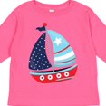 thumbnail image 4 of Inktastic Sailing Boat, Sailor, Sailing, Boat, Ship, Sails Boys Long Sleeve Toddler T-Shirt, 4 of 5