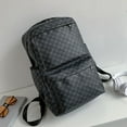 thumbnail image 5 of Leather Large Capacity Travel Backpack Laptop Backpack School Bag For Junior High School College Student, 5 of 5