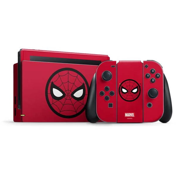 Skinit Marvel Spiderman Spiderman Emblem Nintendo Switch Bundle Skin