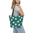 thumbnail image 7 of Haiem Halloween Ghosts Pattern Shoulder Bag - Durable and Spacious Tote Bag,Versatile Shopping Bag, 7 of 7