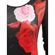 thumbnail image 3 of Vestido Talla Extra Estampado Floral Ajustado Rosegal  Vestidos ajustados de talla grande, 3 of 5