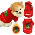 thumbnail image 2 of YUEHAO Dog Clothes for Small Dogs Christmas Gifts for Gog Sweater Holiday Puppy Costume Sweater Pet Clothes Warm Dog Clothes Small and Medium Teddy Pet Supplies for Dogs (Red, M), 2 of 2