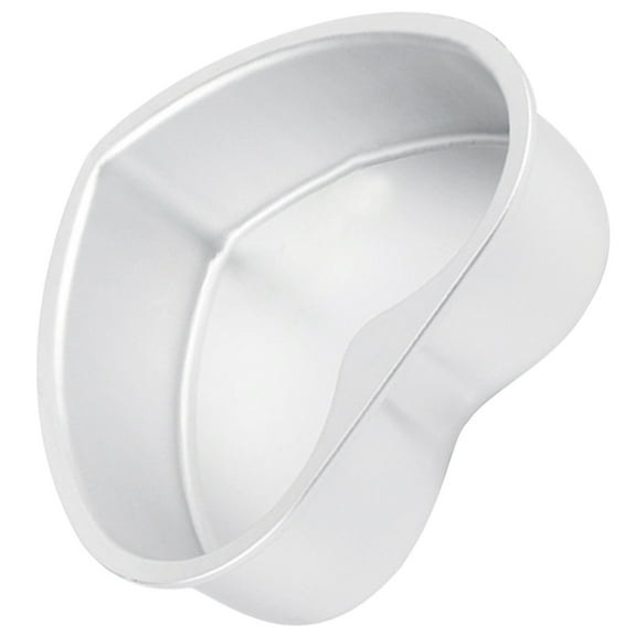 CHICHUMID Silver Biscuit Mousse Mold 1Pcs 6Inches Aluminium Alloy Heart